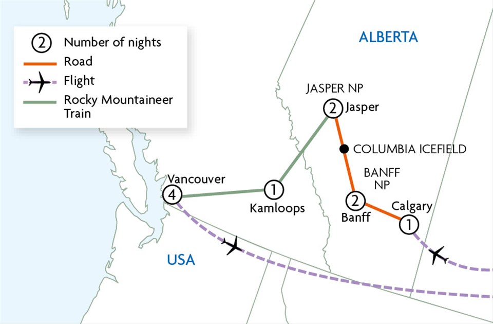 Canada & The Rocky Mountaineer Trailfinders